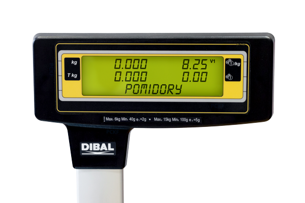 Waga elektroniczna Dibal K355 XL - Dostosuj wersję urządzenia do potrzeb Twojej działalności