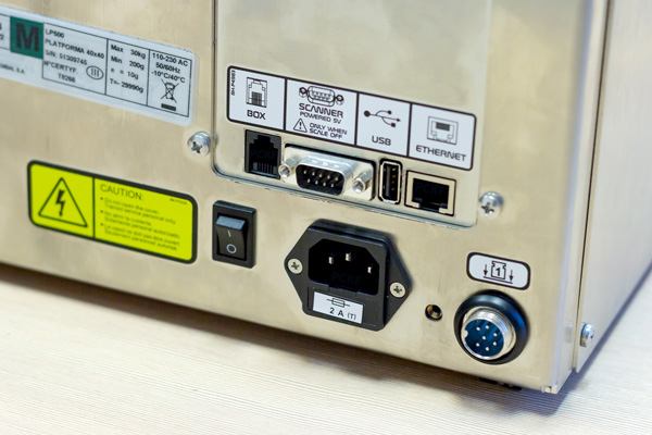 Waga elektroniczna Dibal LP-545 - Złącze Ethernet w standardzie
